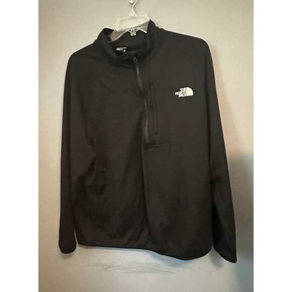 Men's The North Face Full Zip Black Mockneck Jacket 2XL - Picture 1 of 7